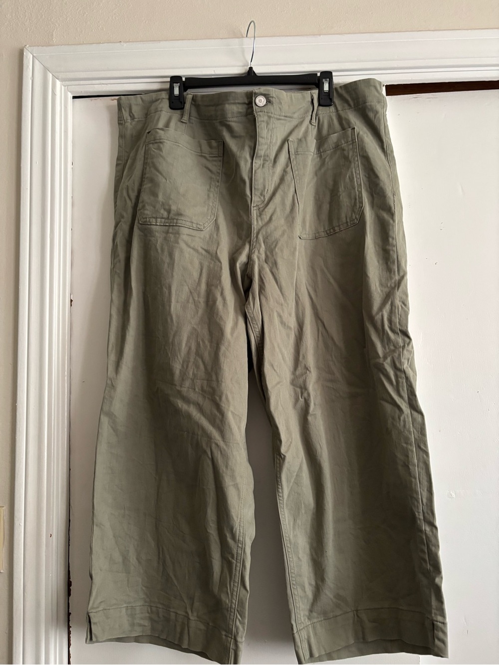 Code Bleu Olive Cargo Pants